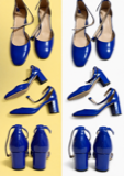 Cobalt blue heels