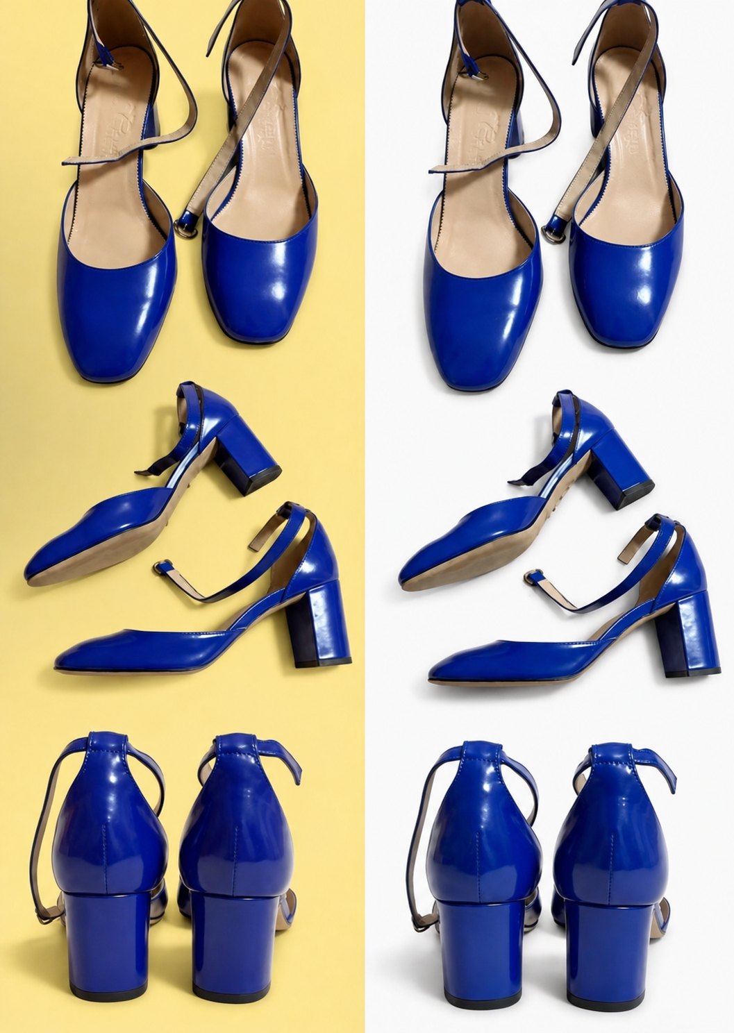 Cobalt blue heels