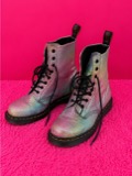 Iridescent Dr. Martens boots